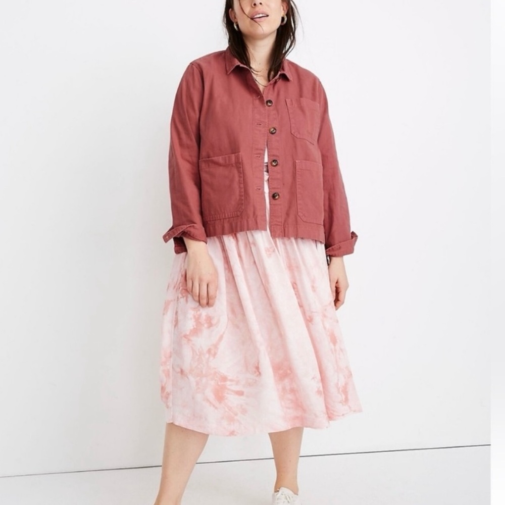 Pink Madewell Chore Coat